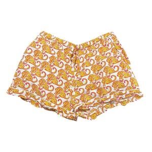 Womens Yellow Pink Bagheera Leopard 100% Organic Cotton in Size XL